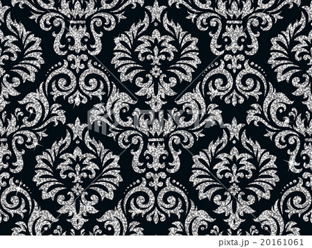 floral silver wallpaper 20161061