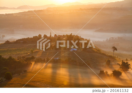 misty morning sunrise in Khao Takhian Ngo 20161132