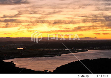 初秋　朝焼け 20161303