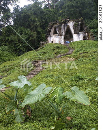 パレンケ・葉の十字架の神殿 20161328