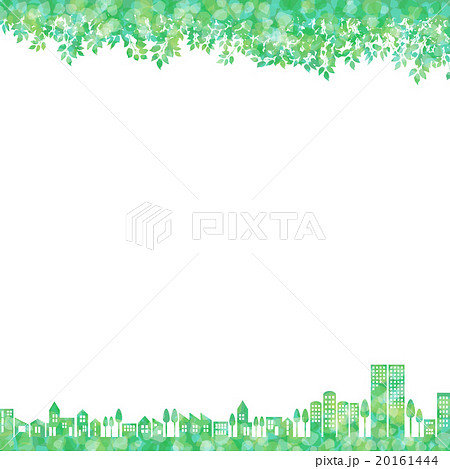 町並み 木漏れ日 テクスチャのイラスト素材