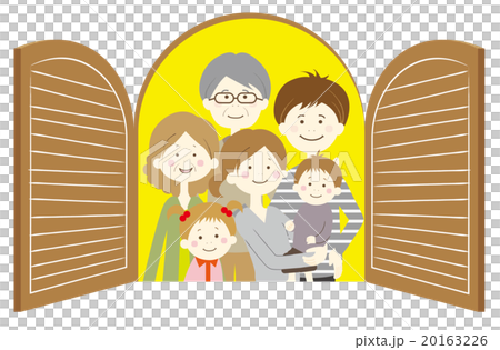 6 people family window 20163226