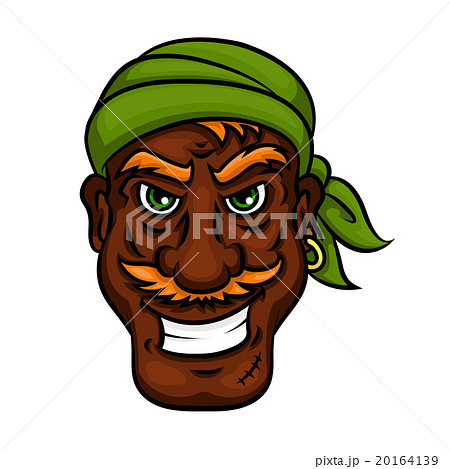 Laughing pirate sailor cartoon man 20164139