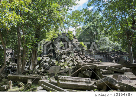 カンボジア シェムリアップ ベンメリア遺跡 カンボジア シェムリアップ ベンメリア遺跡 20164387