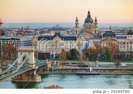Overview of Budapest with St Stephen Basilica Overview of Budapest with St Stephen Basilica 20164700