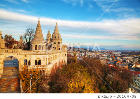 Fisherman bastion in Budapest, Hungary 20164708