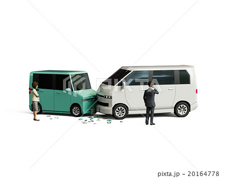 車の衝突事故 車の衝突事故 20164778