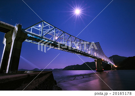 月と生月大橋 月と生月大橋 20165178
