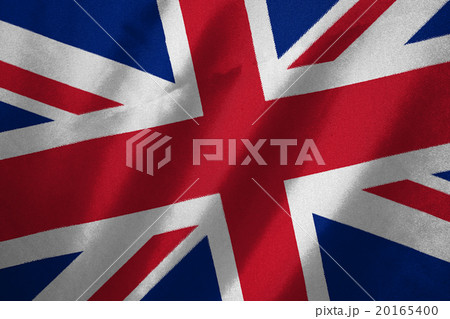 UK flag on fabric background UK flag on fabric background 20165400