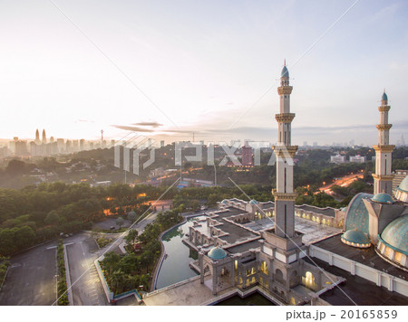 Sunrise at Federal Mosque Kuala Lumpur 20165859