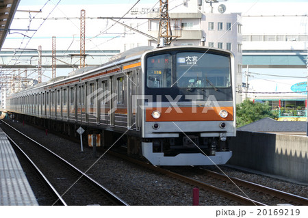 武蔵野線 205系 むさしの号 西浦和駅 武蔵野線 205系 むさしの号 西浦和駅 20169219