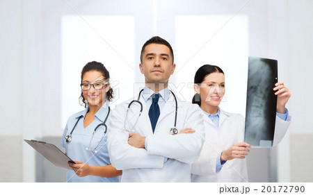 group of doctors at hospital 20172790