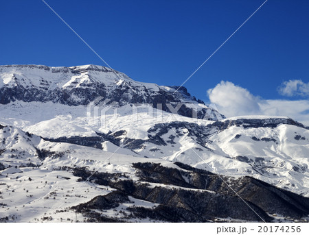 Winter mountains at nice sun day 20174256