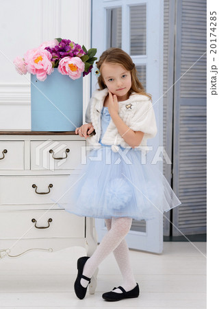 Little girl at her home 20174285