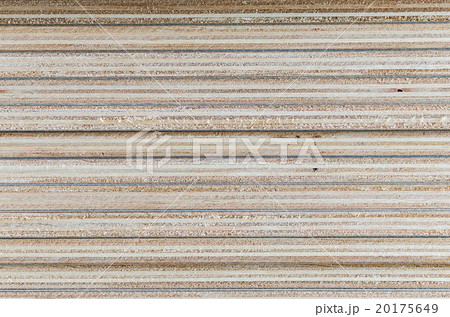 layer of plywood in construction site 20175649