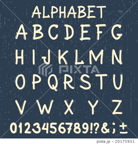 Hand made font 20175931