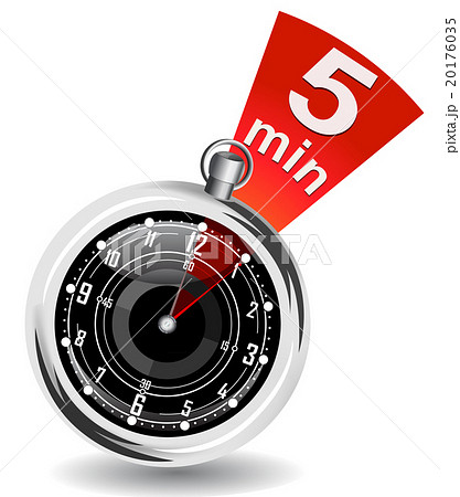 Stopwatch with bookmark vector illustration 20176035