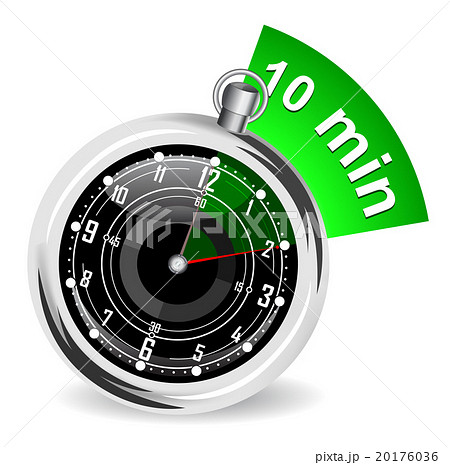 Stopwatch with bookmark vector illustration 20176036
