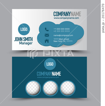 Business card design set template Business card design set template 20176470