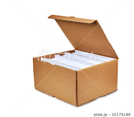 Open cardboard box 20178186