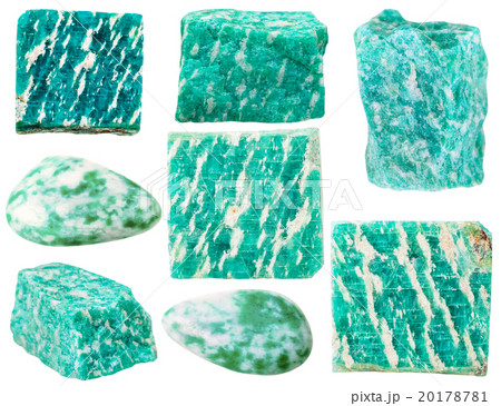various green amazonite mineral gem stones various green amazonite mineral gem stones 20178781