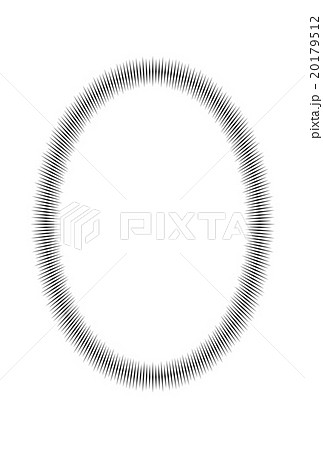 楕円_ハリフキダシ_普通_白地有り 楕円_ハリフキダシ_普通_白地有り 20179512