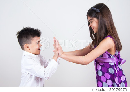 happy brother and sister 20179973