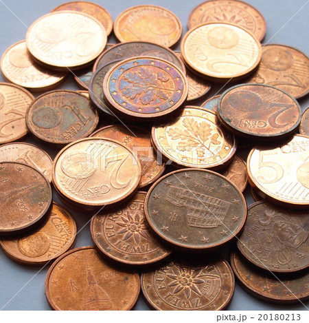Euro coins 20180213