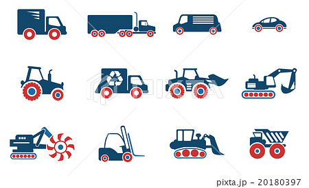Transportation simply icons 20180397