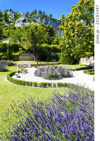 garden in Les Baux de-Provence, Provence, France 20181487