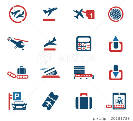 Airport icons Airport icons 20181788