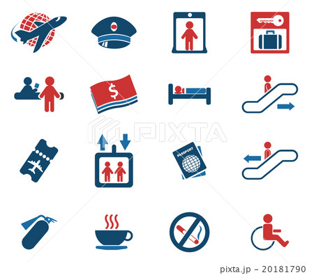 Airport icons Airport icons 20181790