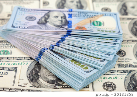 Cash of american dollars banknote close up Cash of american dollars banknote close up 20181858