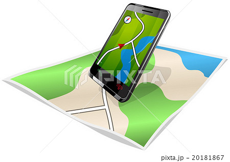 Smartphone and map Smartphone and map 20181867