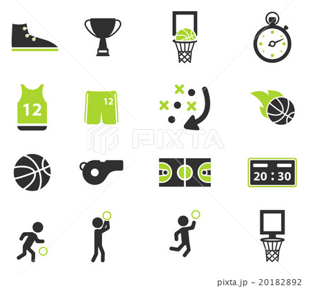 Basketball simply icons 20182892