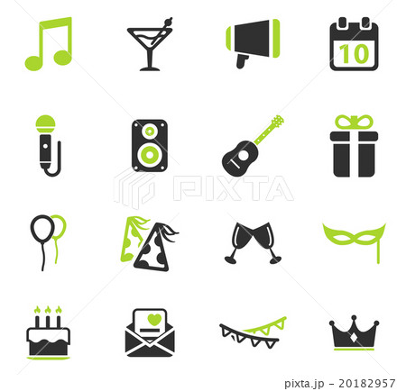Party simply icons 20182957