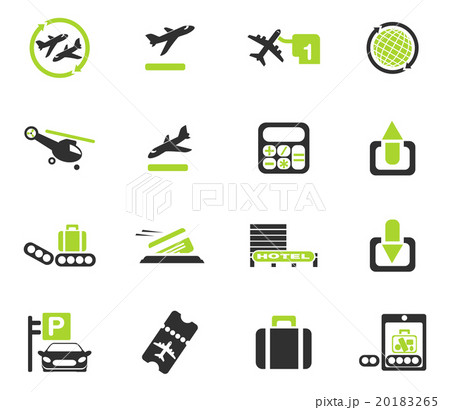 Airport icons Airport icons 20183265