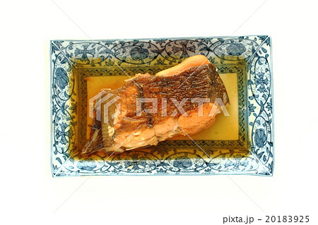 魚卵付きの赤カレイの煮付け 20183925
