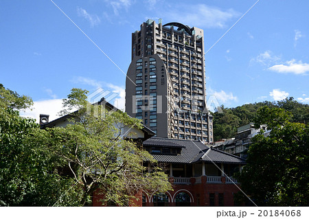 台湾　台北市　北投温泉　温泉街 20184068