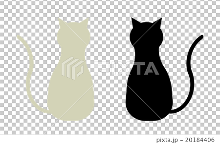 白猫と黒猫 20184406