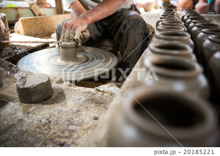 Making clay pot Making clay pot 20185221