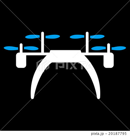Quadcopter Flat Icon Quadcopter Flat Icon 20187795