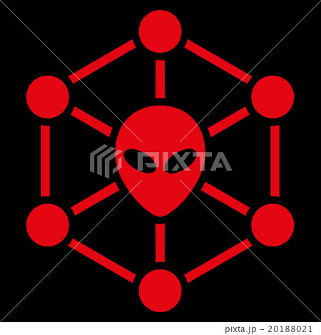 Alien Network Flat Iconのイラスト素材 [20188021] - PIXTA