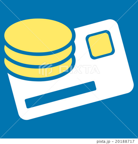 Credit Card And Coins Flat Icon Credit Card And Coins Flat Icon 20188717