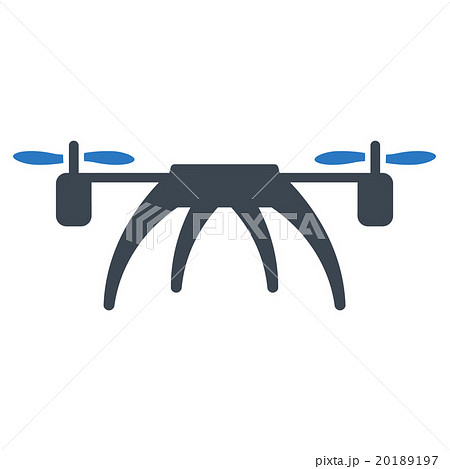 Rotorcraft Flat Icon Rotorcraft Flat Icon 20189197