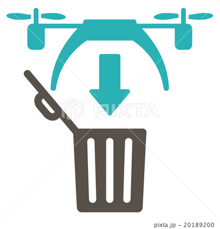 Trash Drone Icon Trash Drone Icon 20189200
