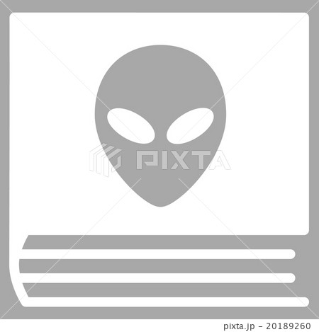 Alien Catalog Flat Icon 20189260
