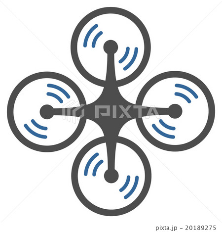 Flying Quadcopter Icon 20189275