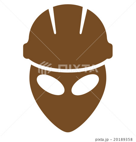 Alien Worker Flat Icon 20189358