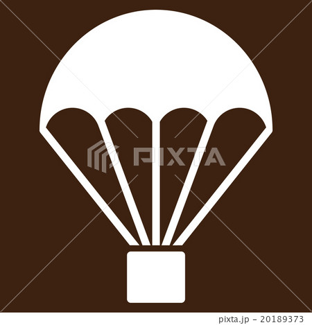 Parachute Flat Icon 20189373